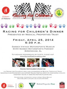 Raching for Children's Flyer