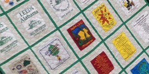 Creek Bank Festival Quilt Background