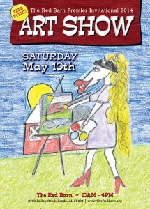 The Red Barn Art Show Poster