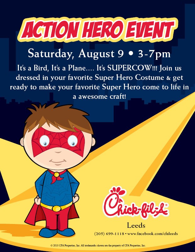 Chick-fil-A Action Hero Night