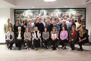 Attending the Regional Chambers BBA Luncheon included Sandra McGuire - Executive Director, Jeff Hudson - Chamber President and Manager of Standard Furniture and Dona Bonnett - Ambassador Chair and owner of adr Business & Marketing Strategies.