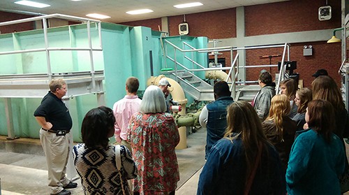 Leeds Area Chamber of Commerce High School Diplomats toured Leeds Water Works last week and learned more about our water supply. It is very | 205.699.5001