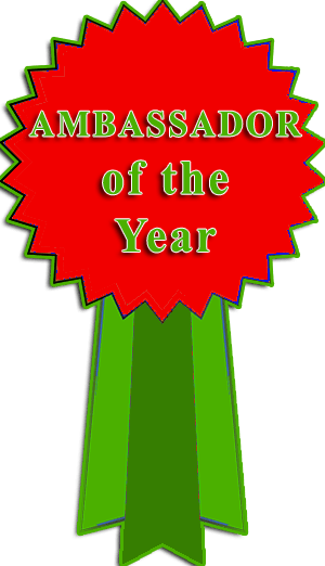 Ambassador of the Year award Leeds Area Chamber of Commerce Leeds Alabama