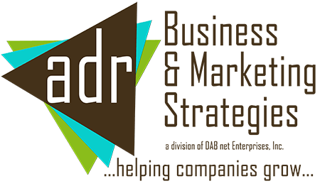adr Business & Marketing Strategies has a new logo & look for 2016. We are ready to assist you with your marketing project. We provide affordable websites