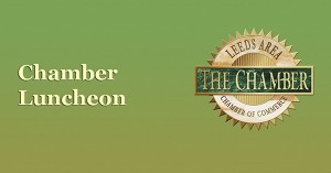Leeds Area Chamber of Commerce will host March chamber luncheon Thursday, March 17, 2016 -11:45 AM at Leeds First United Methodist Church Family Life Center