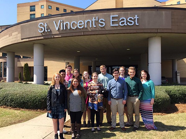 LACC Diplomats Tour St. Vincent's East: These high school students toured St. Vincent’s East last week as part of their leadership program with the chamber.