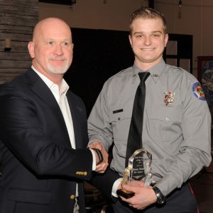 Dunn Mizell, First Responder of the Year 2017 for the Leeds Area Chamber of Commerce Leeds Alabama
