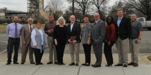 2018 Board Members Photo (L-R) Dr. Rick Palma, State Representative Dickie Drake, Anne Glidewell, Jeff Hudson, Sandra McGuire, Brad Pool, Dona Bonnett, Rev. Jacky Connell, Antoinette Madison, Jasen Wilkens and Brad Watson