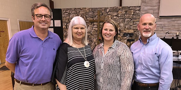 Karen Moore Spoke at July Chamber Luncheon regarding new tax laws going into effect | The Leeds Area Chamber of Commerce hosted their July 2018 chamber luncheon at Leeds First United Methodist Church Family Life Center.