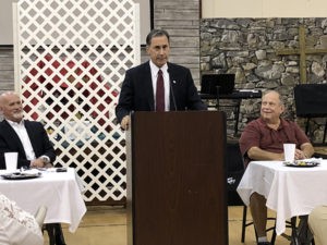 The Leeds Area Chamber of Commerce hosted US House of Representative Gary Palmer at their August meeting last week. Congressman Palmer spoke to the group about current issues in Washington and the work he is doing there.