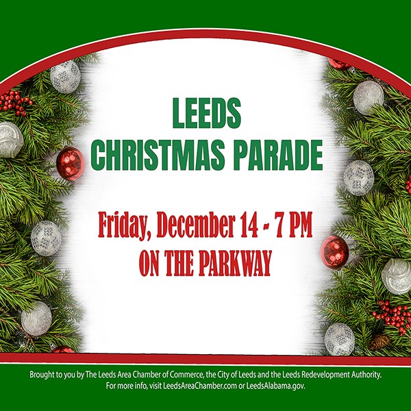Leeds Christmas Parade 2018 | This year's Christmas Parade will be held on Friday, December 14, 2018 at 7:00 PM.  Professional floats are available for
