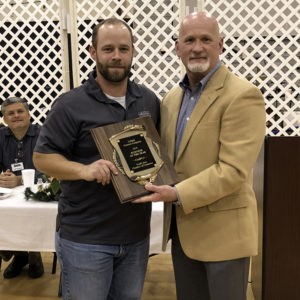 Lehigh Cement Company was presented with the Business of the Year Award for being a great community partner and their countless contributions to Leeds.