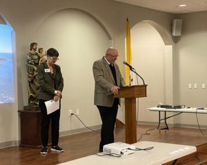 Karen Moore, accountant with Pearce, Bevill, Leesburg, Moore, P.C., presented Tax Law Changes with the SECURE Act at the Leeds Area Chamber of Commerce February luncheon. 