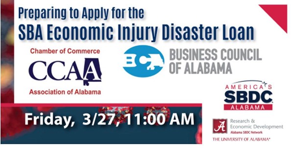 CCAA/BCA SBA Disaster Loan Webinar | On behalf of the CCAA/BCA Partnership please join us for a webinar on Friday, March 27th, at 11:00 am Preparing to
