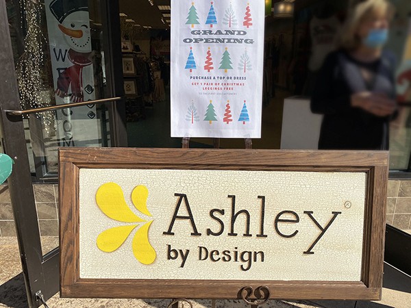 Ashley DeRamus, Woman with Downs Syndrome, Launches Ashley by Design at Shops of Grand River Leeds Alabama | November 2020 | Grand opening