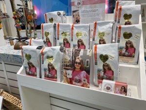 Ashley DeRamus, Woman with Downs Syndrome, Launches Ashley by Design at Shops of Grand River Leeds Alabama | November 2020 | Gabis Coffee