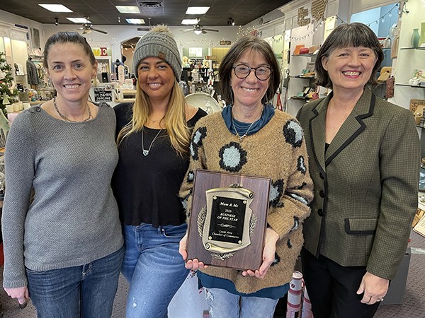 It is with great pleasure to announce the 2020 Business of the Year - Mum & Me Mercantile, LLC. The award was presented to Neva Reardon,
