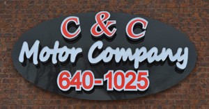 C and C Motor Co Logo