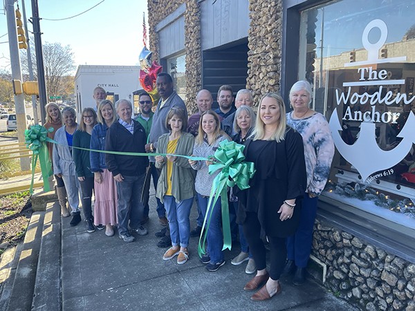 The Wooden Anchor ribbon cutting was held with Leeds Area Chamber of Commerce & City of Leeds on Friday. This new retailer is excited to be