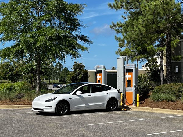 The Outlet Shops of Grand River Announce the Arrival of EV Charging Stations located in the southeast corner of mall near I20 | Leeds, Alabama