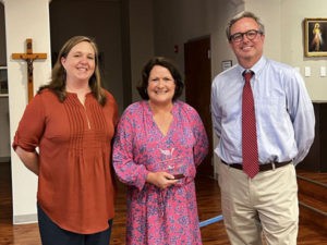 Leeds Area Chamber of Commerce Presents Teacher of the Year 2023 - Meg Brantley was chosen as the Leeds Area Chamber of Commerce Teacher of