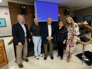 Leeds Mayor David Miller Gives the State of the City at the Leeds Area Chamber of Commerce Meeting in October at Leeds First Baptist Church.