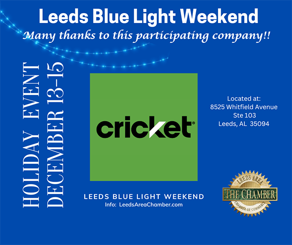 Cricket Wireless.Blue Light Weekend_600