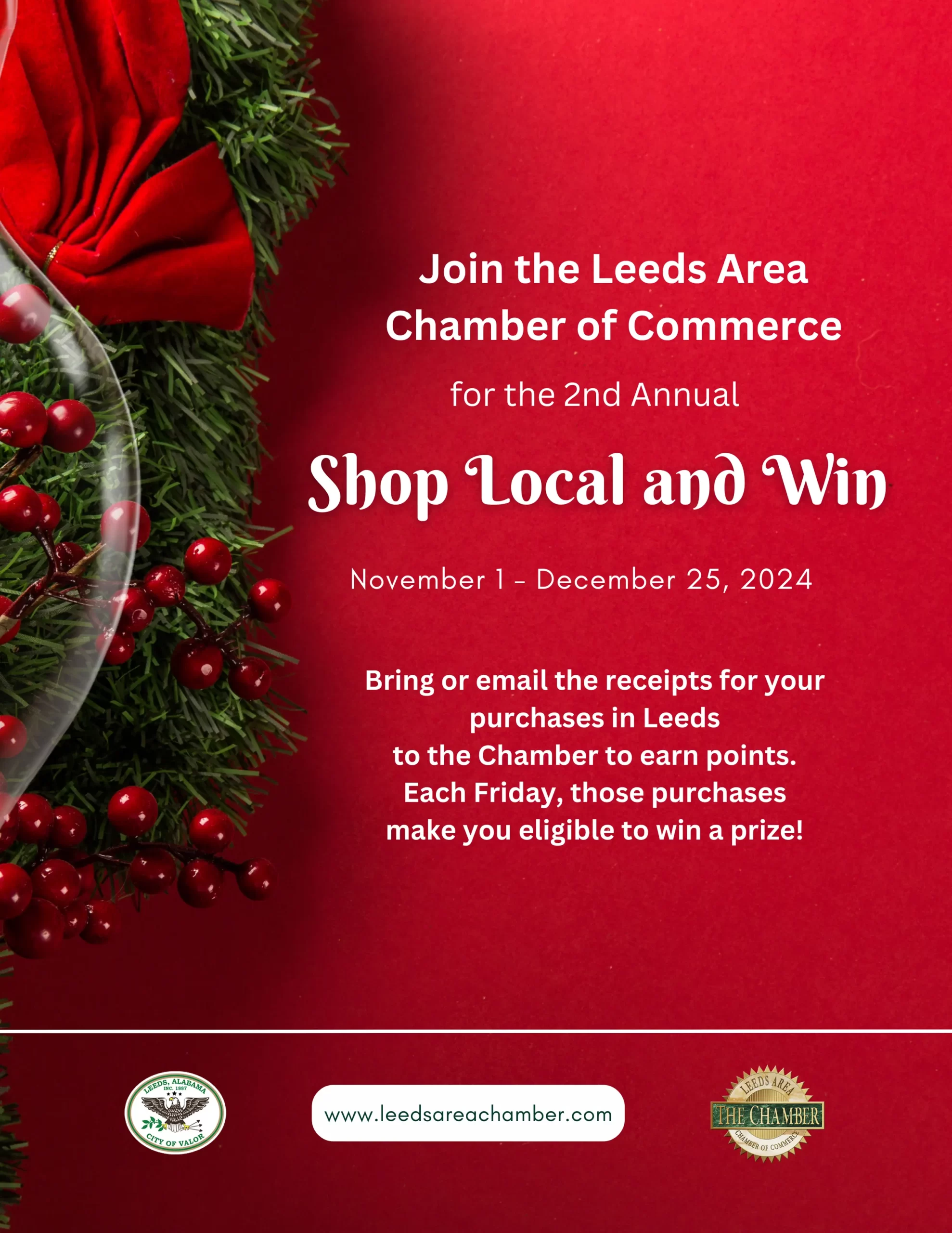 Shop Local and Win 2024 (Flyer)