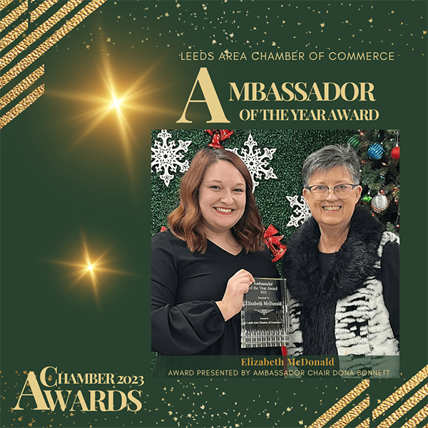 <em>2023 Ambassador of the Year - Elizabeth McDonald - Cadence Bank</em>