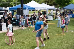 Music, Vendors and Family Fun Highlight 31st Annual Creek Bank Festival | There were dozens of vendors at event where festival-goers could